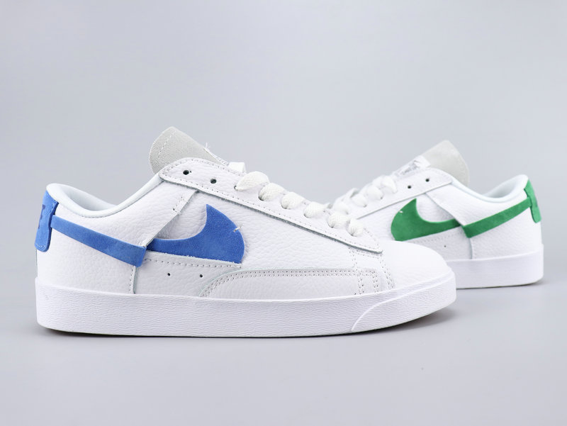 2020 Nike Blazer Low SE White Blue Green